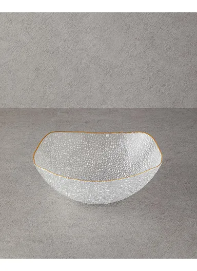 Giselle Glass Bowl 15Cm Gold