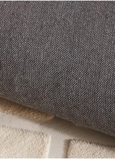 90cm Anti-Slip Round Luxurious Rabbit Fur Shaggy Rug Cozy, Soft &amp; Modern Decor - Grey