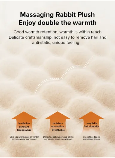 90cm Anti-Slip Modern Round Waffle Washable Faux Fur Rug - Off-White