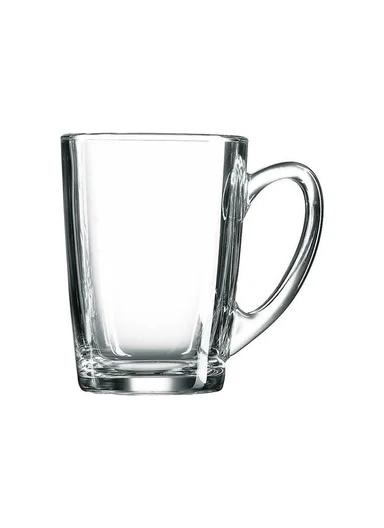 200ml 6PCS Elegant Set Glass Cups With Comfortable Grip For Various Types of Beverages BM21307