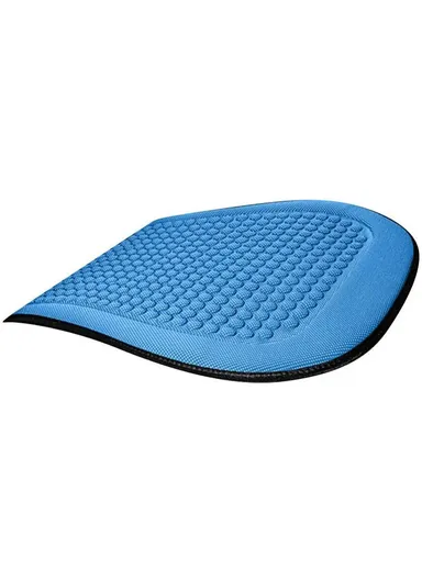 2Pcs Car Truck Front Seat Cushion Cool Breathable Fatigue Relief Vehicle Seat Pad (L43 x W41)cm - Blue