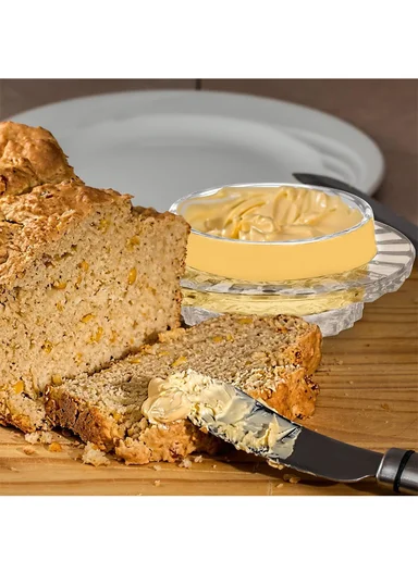 Mini Round Clear Crystal Dessert Bowl With Dome Lid JXTG336 (D13 x H12)cm - Transparent