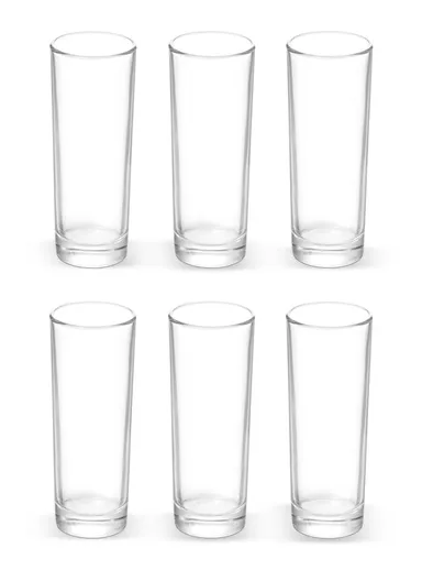 6pcs 340ml Glass Tumblers, Perfect for Everyday Use &amp; Stylish Table Setting BMHS6H112 