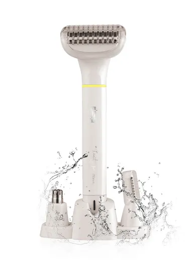 3-in-1 5W 350mAh Waterproof Rechargeable Beauty Tools Kit with 3 Attachments 70212