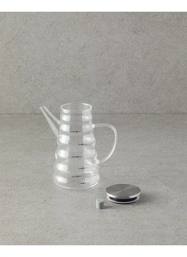 Ornella Borosilcate Oil Can 600 ml Transparent