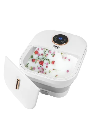 450W Electric Foot Bath 35°C to 48°C Temperature Adjustment  With 7.7L Water Tank &amp; 8 Massage Rollers KD9001 