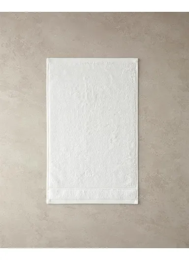 Leafy Bamboo Hand Towel 30x50 Cm Ecru