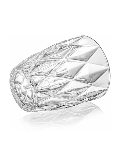 270ml 6Pcs Luxurious Round Glass Cup Set With Elegant Design For Beverages BM05510DL