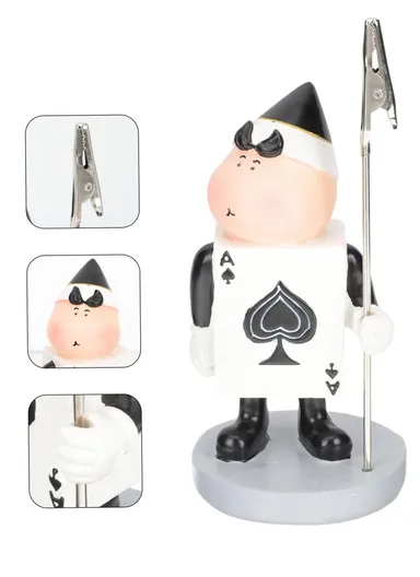 Creative Resin Place Card Clips Elegant &amp; Durable Display Holders For Weddings, Parties &amp; Office (L11 x W5.5 xH12.5)cm