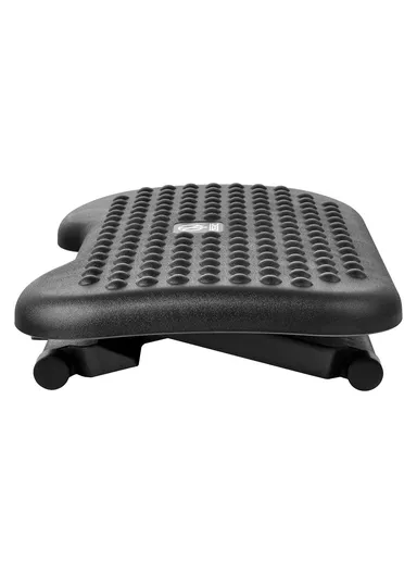 Adjustable Footrest with Massage Function, For Improved Posture &amp; Comfort (L45 x W34 x H11)cm