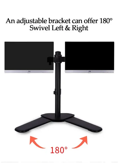 13-30" Adjustable Laptop &amp; Monitor Stand Ideal for Ergonomic Viewing &amp; Comfortable Work Posture