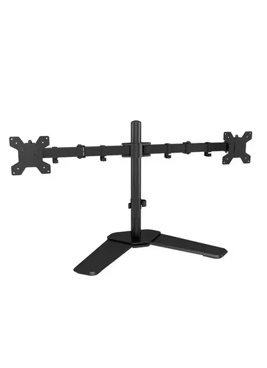 13-30" Adjustable Dual Laptop &amp; Monitor Stand Ideal for Ergonomic Viewing &amp; Comfortable Work Posture