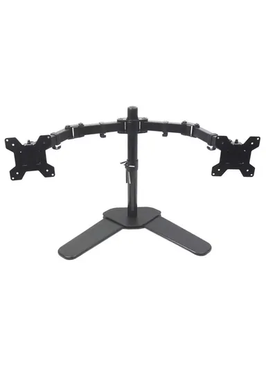 13-30" Adjustable Dual Laptop &amp; Monitor Stand Ideal for Ergonomic Viewing &amp; Comfortable Work Posture