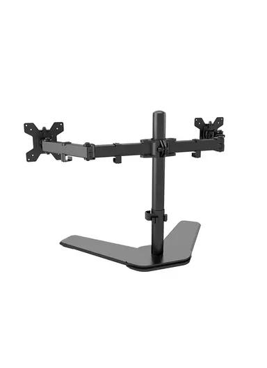 13-30" Adjustable Dual Laptop &amp; Monitor Stand Ideal for Ergonomic Viewing &amp; Comfortable Work Posture