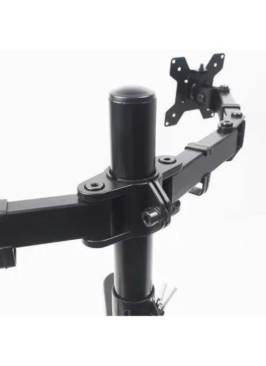 13-30" Adjustable Dual Laptop &amp; Monitor Stand Ideal for Ergonomic Viewing &amp; Comfortable Work Posture