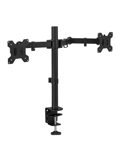 13-30" Adjustable Dual Laptop &amp; Monitor Stand Ideal for Ergonomic Viewing &amp; Comfortable Work Posture