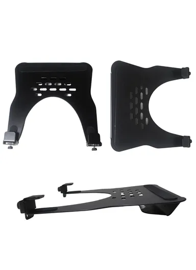 Adjustable Laptop Metal Tray, (L24.3 x W23)cm