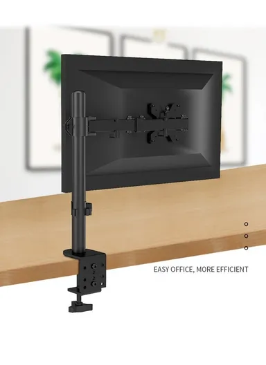 Single Monitor Arm, Ideal for 13 to 32-inch Screens with Height Adjustable