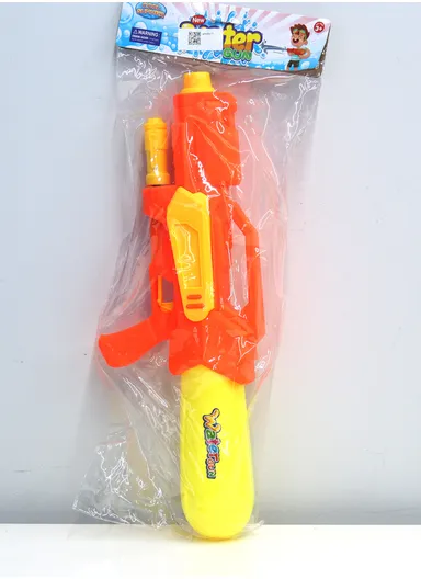 Water Guns Summer Beach Toys Press Spray Drift Stall For Kids- Orange