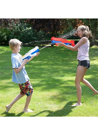 Electric Water Gun Automatically High-Pressure Water For Outdoor Water Shooting Game (L40 x W17 x H5)cm - Blue