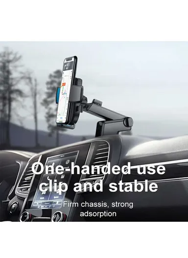 Car Dashboard Phone Mount For 4.6-7'' Mobile Phones JR-OK3 - Black