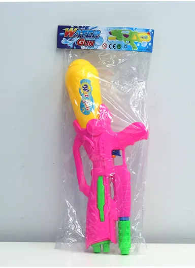 Large Capacity Plastic Water Gun High Pressure For Kids- Pink
