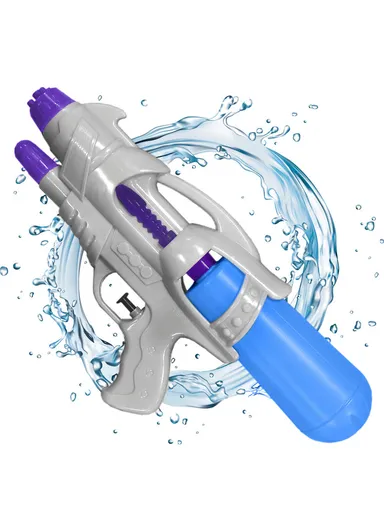 Water Guns Summer Beach Toys Press Spray Drift Stall For Kids - Blue