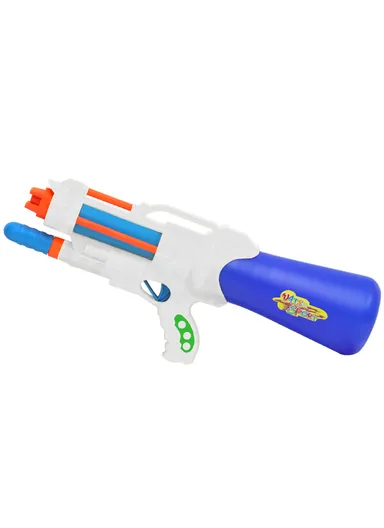 Plastic Funny Toy Water Gun with Removable Water Tank, For Kids (L43 x W16)cm - White