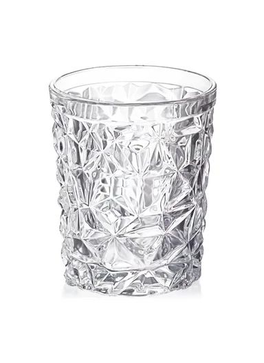270ml 6Pcs Crystal Transparent Round Glass Cups with Sturdy Base &amp; Smooth Rim for Beverages BM6011BH