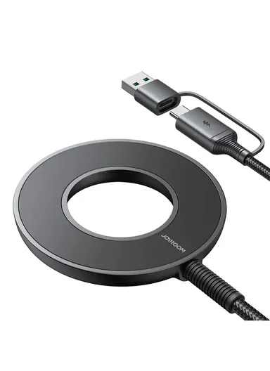 Magnetic Wireless Charger JR-WQM03- Black