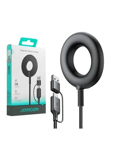 Magnetic Wireless Charger JR-WQM03- Black