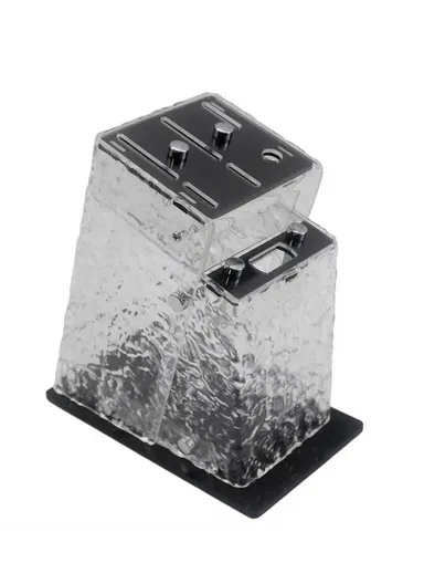 7pcs Kitchen Knife Set With Scissors &amp; Stand - Black