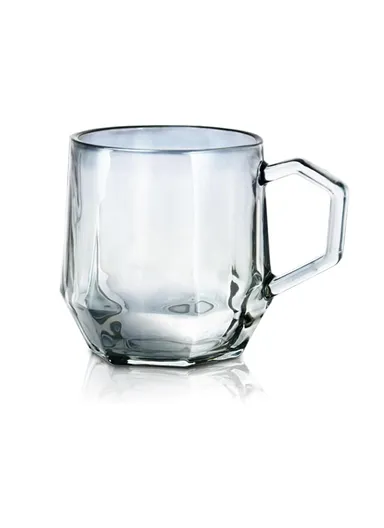 280ml 6 Pcs Elegant Round Glass Cup Suitable For Hot &amp; Cold Beverages BMZB006-YH