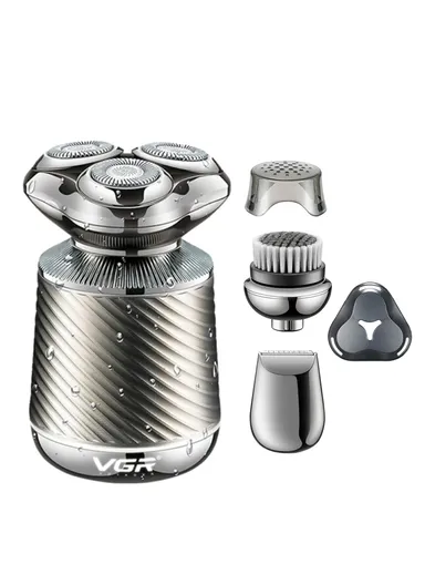 3 in 1 550mAh Cord / Cordless Professional Men's Grooming Kit With LED Indicator &amp; Travel Lock V-391