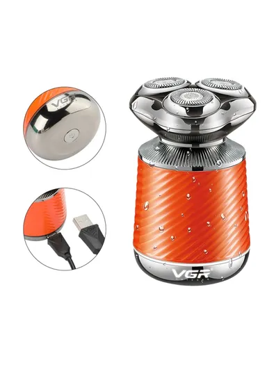 3 in 1 550mAh Cord / Cordless Professional Men's Grooming Kit With LED Indicator &amp; Travel Lock V-391