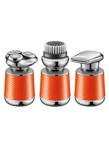 3 in 1 550mAh Cord / Cordless Professional Men's Grooming Kit With LED Indicator &amp; Travel Lock V-391