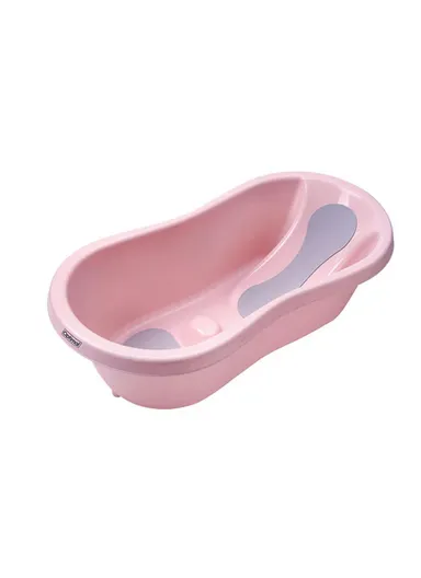 Convertible Baby Bath Tub with Soft Support – Two-Stage Design for Newborns and Toddlers OPB-1217 - Pink