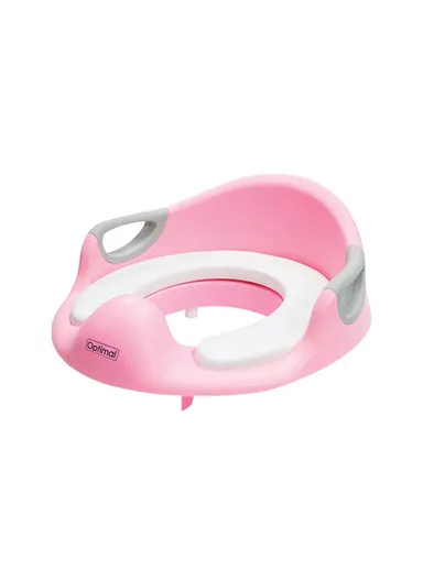 Adjustable Toddler Potty Trainer with High Splash Guard OPB-1218 - Pink