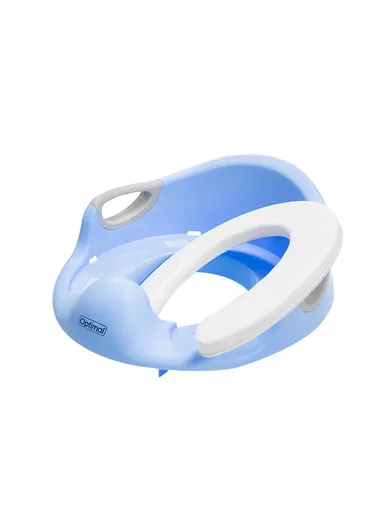 Adjustable Toddler Potty Trainer with High Splash Guard OPB-1218 - Blue