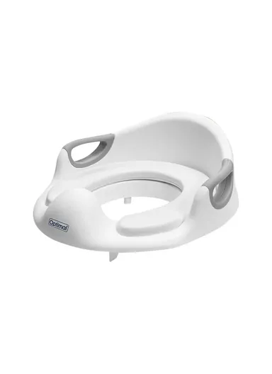 Adjustable Toddler Potty Trainer with High Splash Guard OPB-1218 - White