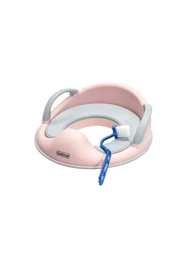 Baby Potty Training Seat with Soft Cushion and Handle OPB-1219 - Pink