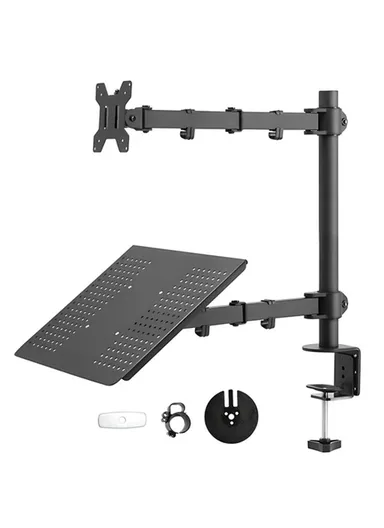 13-30" Adjustable Laptop &amp; Monitor Stand, with Full Articulation &amp; Cable Management (L30 x W33)cm