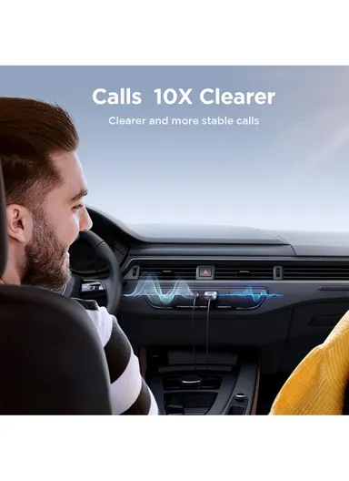 Car-B Series ENC Wireless Receiver JR-CB6 - Dark Gray