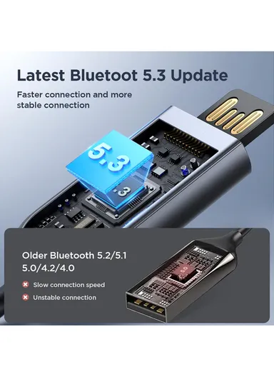 Car-B Series ENC Wireless Receiver JR-CB6 - Dark Gray