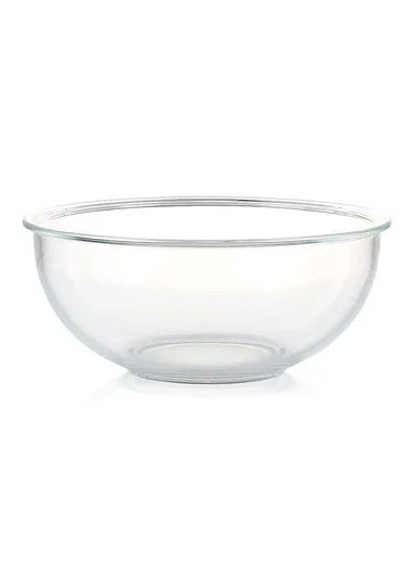 3.3L Large Capacity Borosilicate Clear Dishwasher Safe Kitchen Mixing Round Glass Bowls GPSLW-264