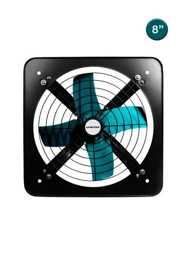 8"24W Metal Industrial Exhaust Fan With Cover AK88952