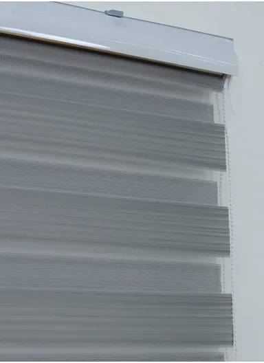 180x200cm Manual Window Blinds, Blackout Polyester Fabric Roller Blinds, Semi Shade Shutter, Light Filtering Roller Shades - Grey