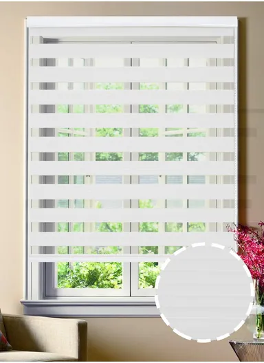 150x150cm Manual Window Blinds, Blackout Polyester Fabric Roller Blinds, Semi Shade Shutter, Light Filtering Roller Shades - White