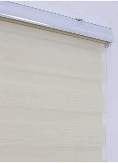 180x200cm Manual Window Blinds, Blackout Polyester Fabric Roller Blinds, Semi Shade Shutter, Light Filtering Roller Shades - White