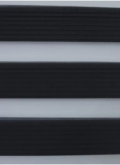 120x150cm Manual Window Blinds, Blackout Polyester Fabric Roller Blinds, Semi Shade Shutter, Light Filtering Roller Shades - Black
